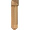 Ekena Millwork Traditional Arts and Crafts Rough Sawn Bracket w/ Offset Brace, Western Red Cedar, 8"W x 30"D x 36"H BKT0806X30X36TRA03RWR - alternate 3